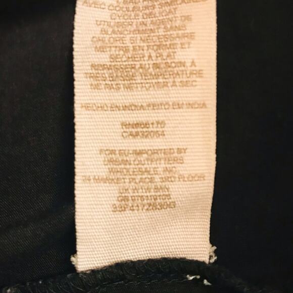 Free People Out Of Africa Black Bodycon Dress Size Small - Picture 7 of 13